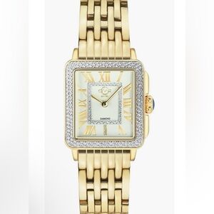 GV2 Padova Swiss Diamond Bracelet Watch, 28.5mm